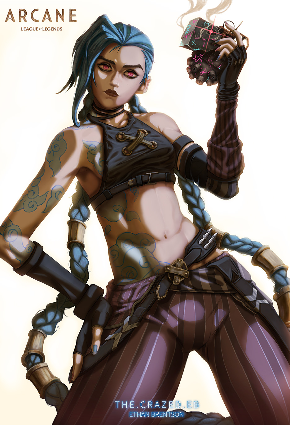 Jinx from Arcane (League of Legends)