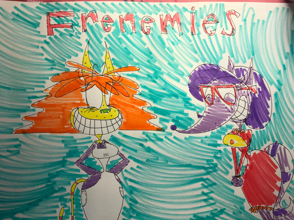 Frenemis Frenemies title card by Sushicat28 on DeviantArt