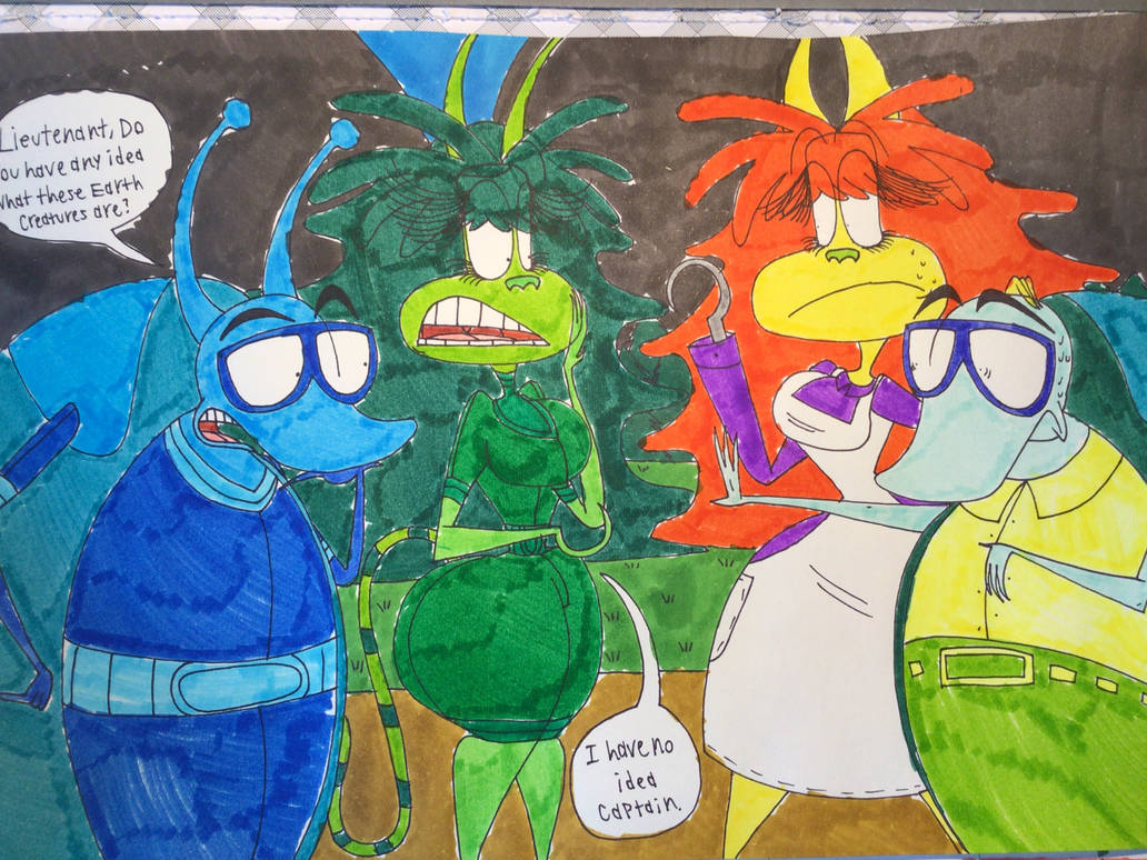 Filburt and Paulas alien clones by Sushicat28 on DeviantArt