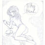 Shy Girl V - Sketch
