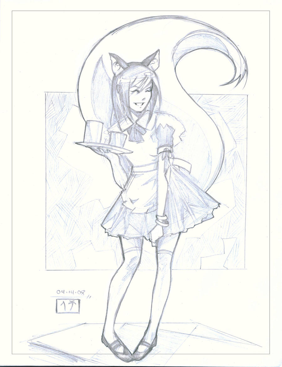 Cat Girl - Waitress