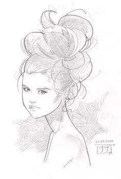 Model Portrait - Sketch