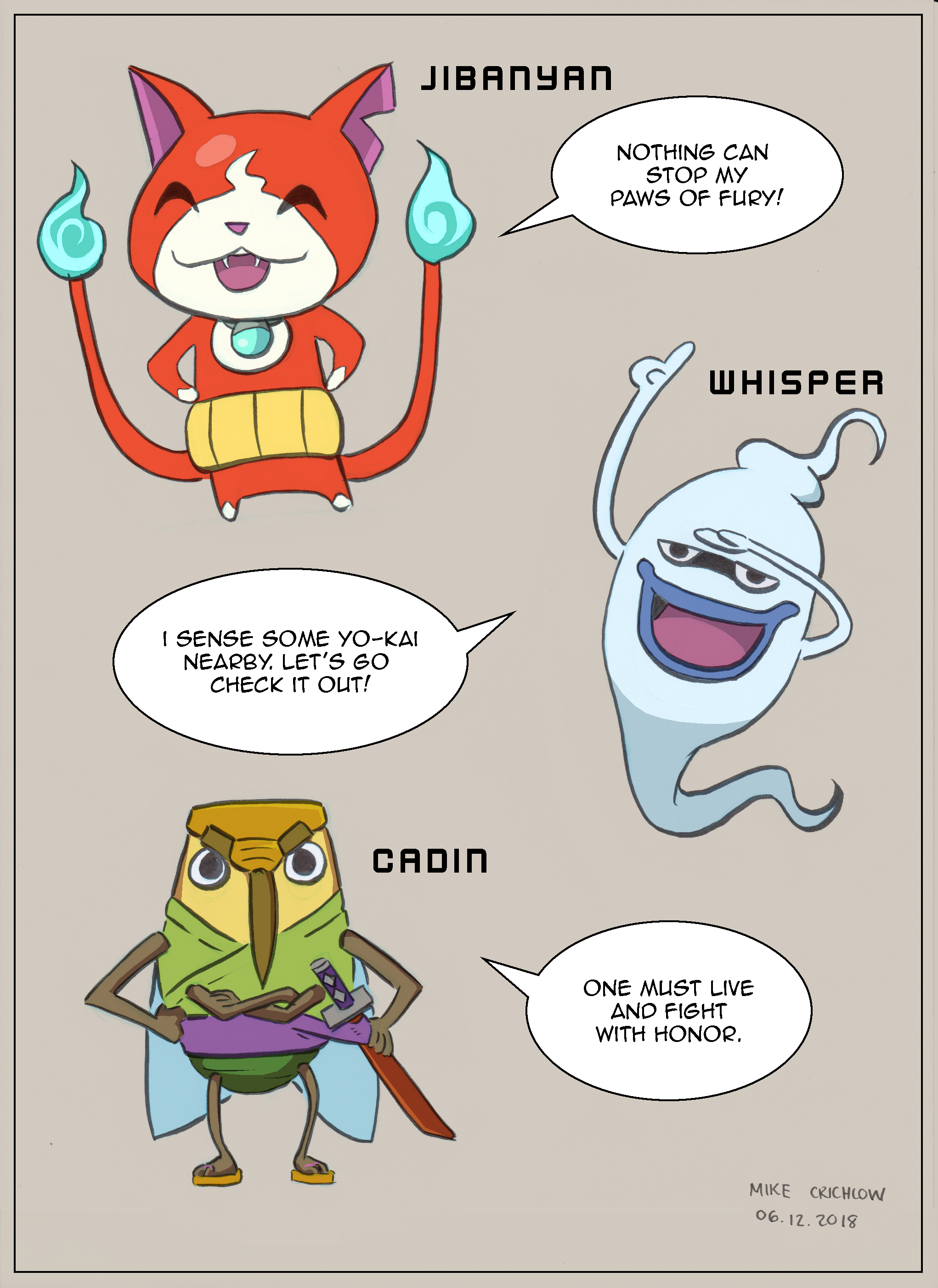 Yo-Kai Watch (Biography Pictures - 3) by w00twithBrawl on DeviantArt