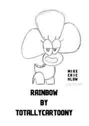 Collab Sketch - Rainbow by TotallyCartoony