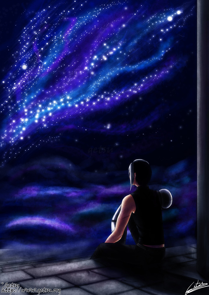 Looking Up at the Starry Sky