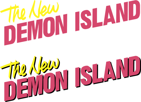 New Demon Island (Shin Onigashima) English Logo