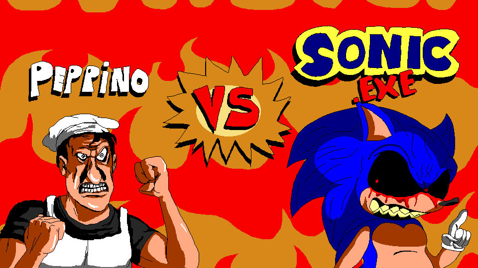 FNF Sonic VS Sonic.exe [Gift] by DrTieg on DeviantArt