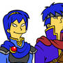 Marth and Ike, Simpsons style