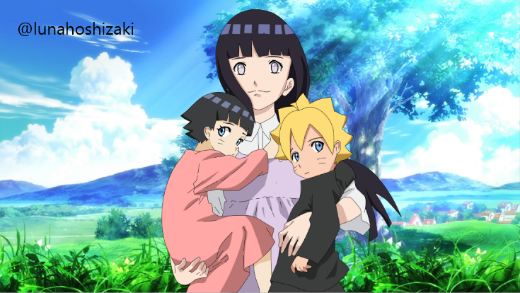 Naruto Hinata Boruto Himawari by weissdrum on DeviantArt