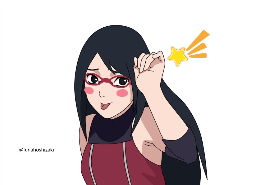 Sarada Uchiha by Seziyeh on DeviantArt