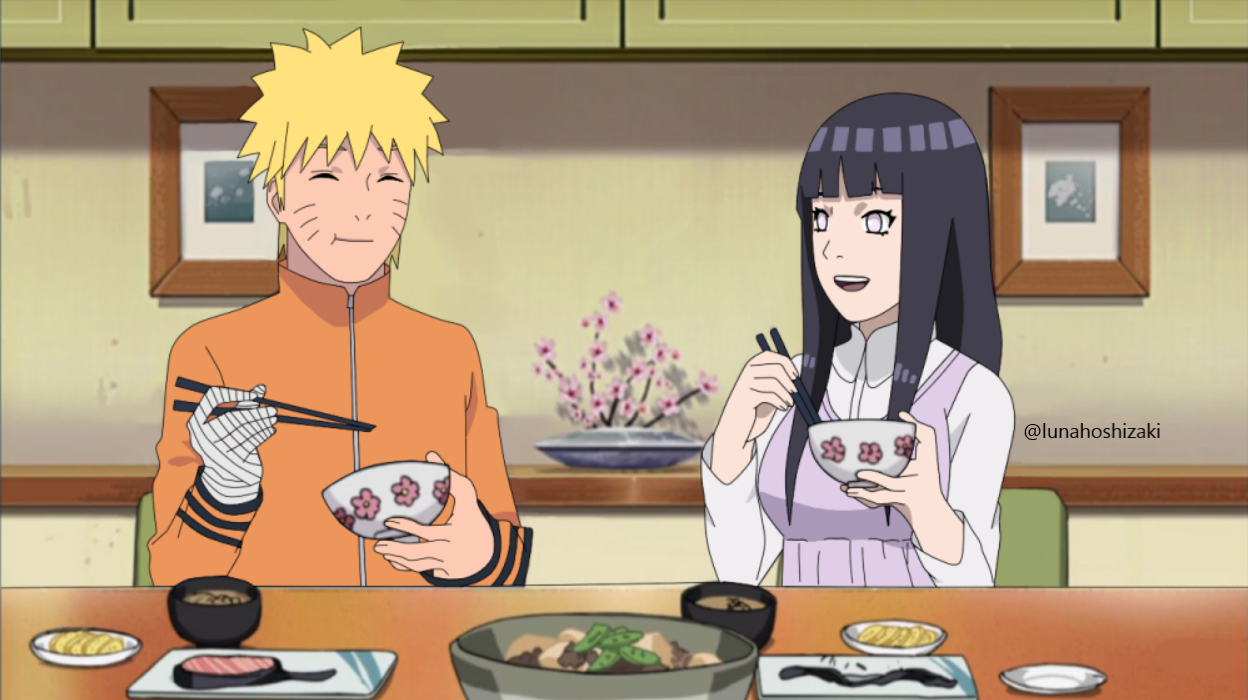 Qual a comida favorita de Uzumaki Naruto? Rámen Bolinho Hinata