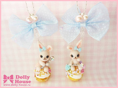 Sugar Bunny Necklace by Dolly House