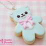 Sweet Cookie Bear Necklace by Dolly House