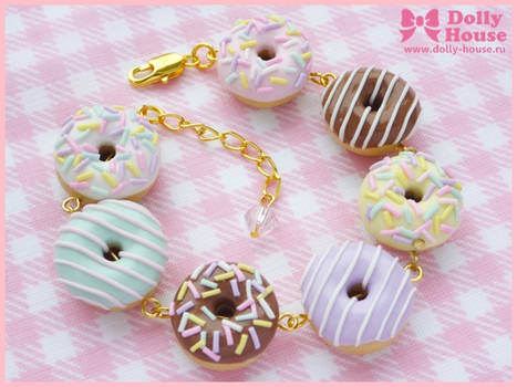 Cute Bracelet -Sweet Donuts- by Dolly House