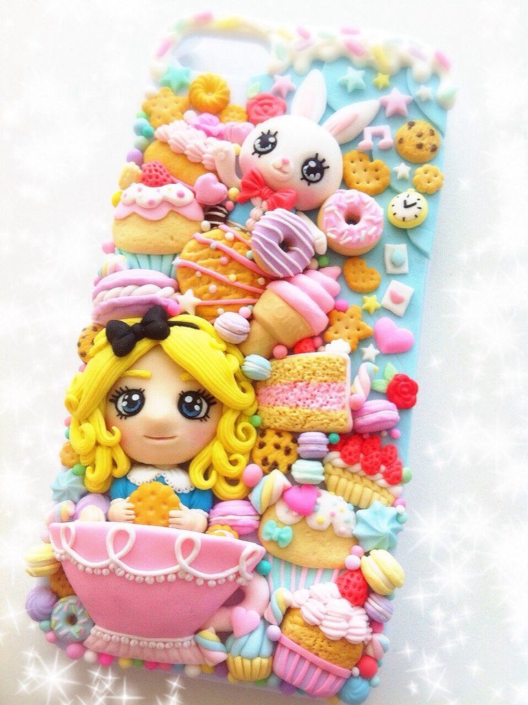 Kawaii iPhone 5\5S case -Alice in Candyland- by Do