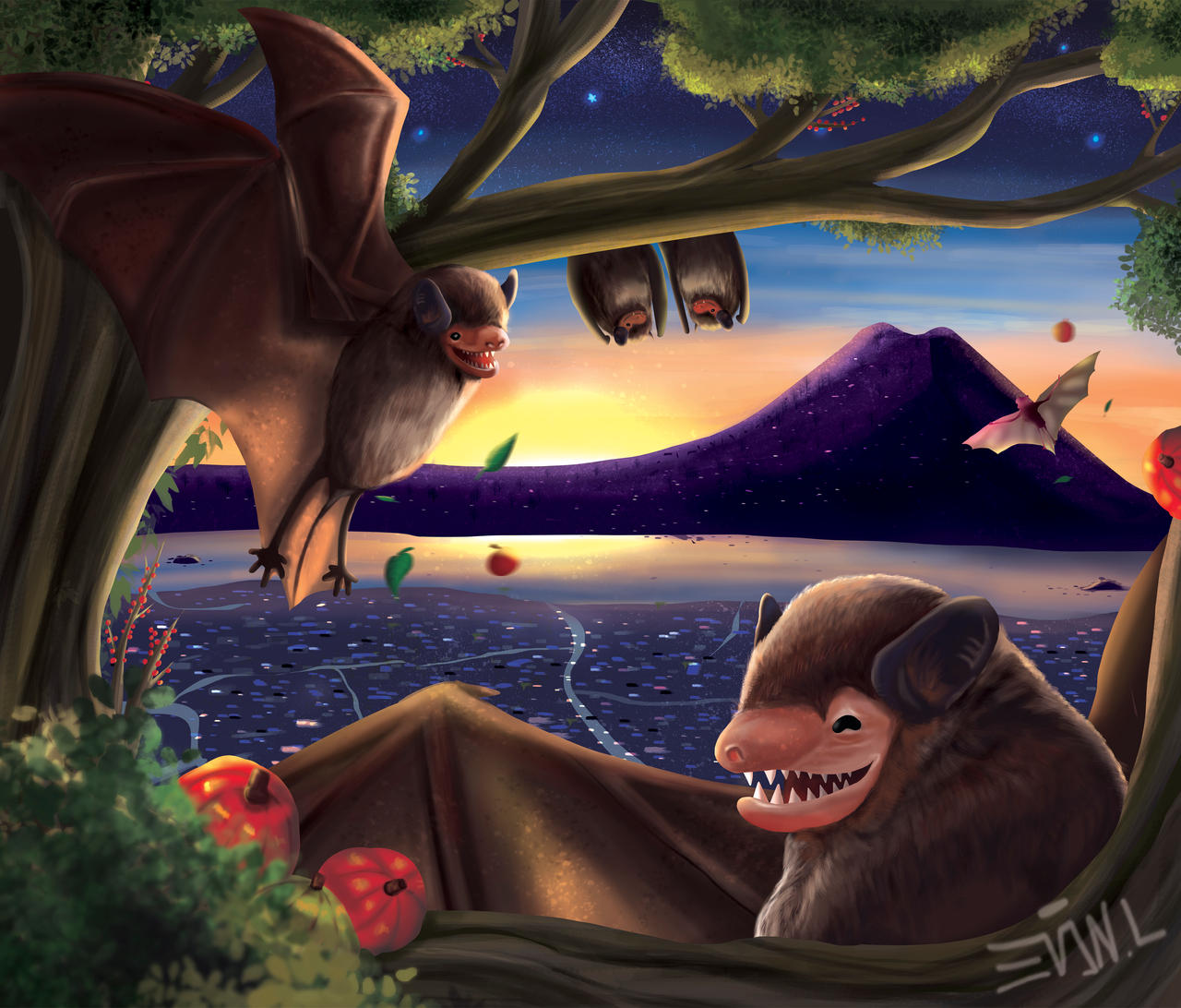 Bat Dance by EvianL on DeviantArt