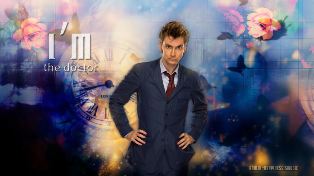 David Tennant as the doctor wall 06