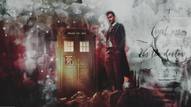 David Tennant as the doctor