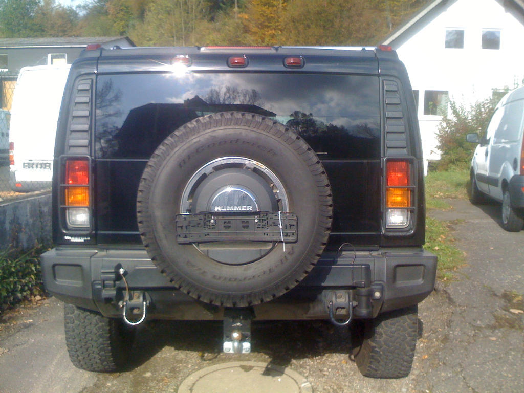 Hummer H2 Rear by HappyLuy on DeviantArt