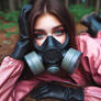 Gas mask girl