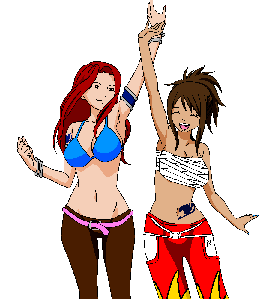 Erza and Cana
