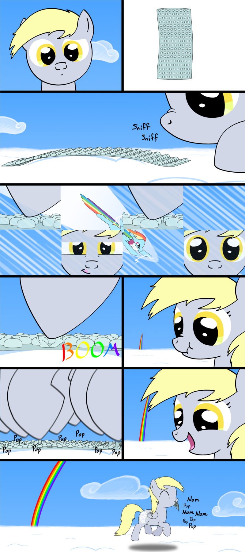 Cutiemark Origins: Bubble Wrap