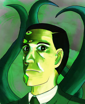 H.P Lovecraft Illustration