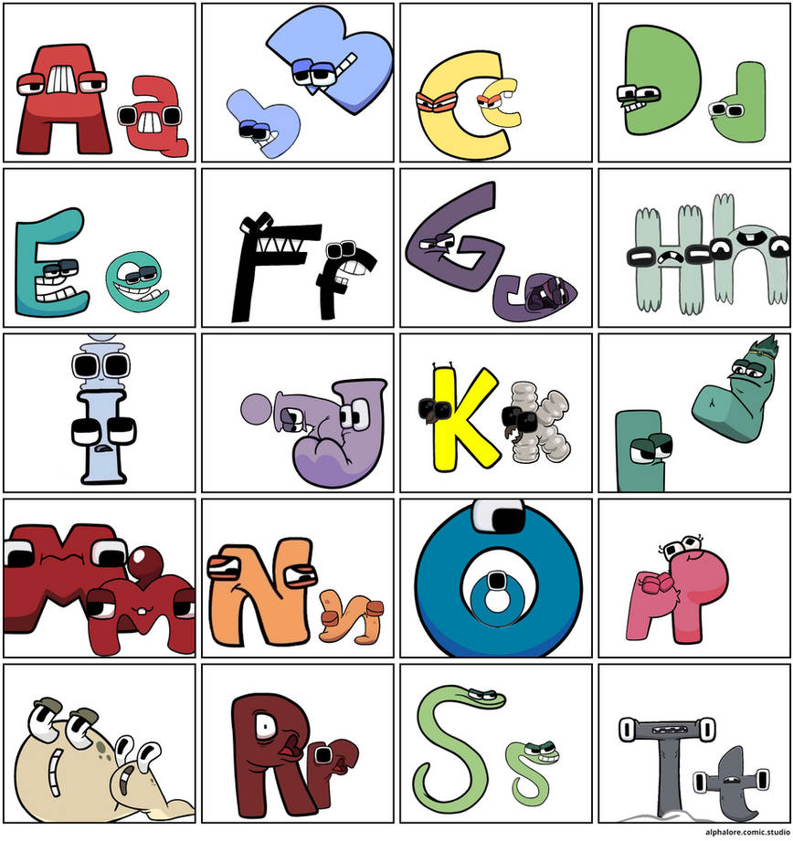 New Baby Alphabet Lore by Extranimals on DeviantArt