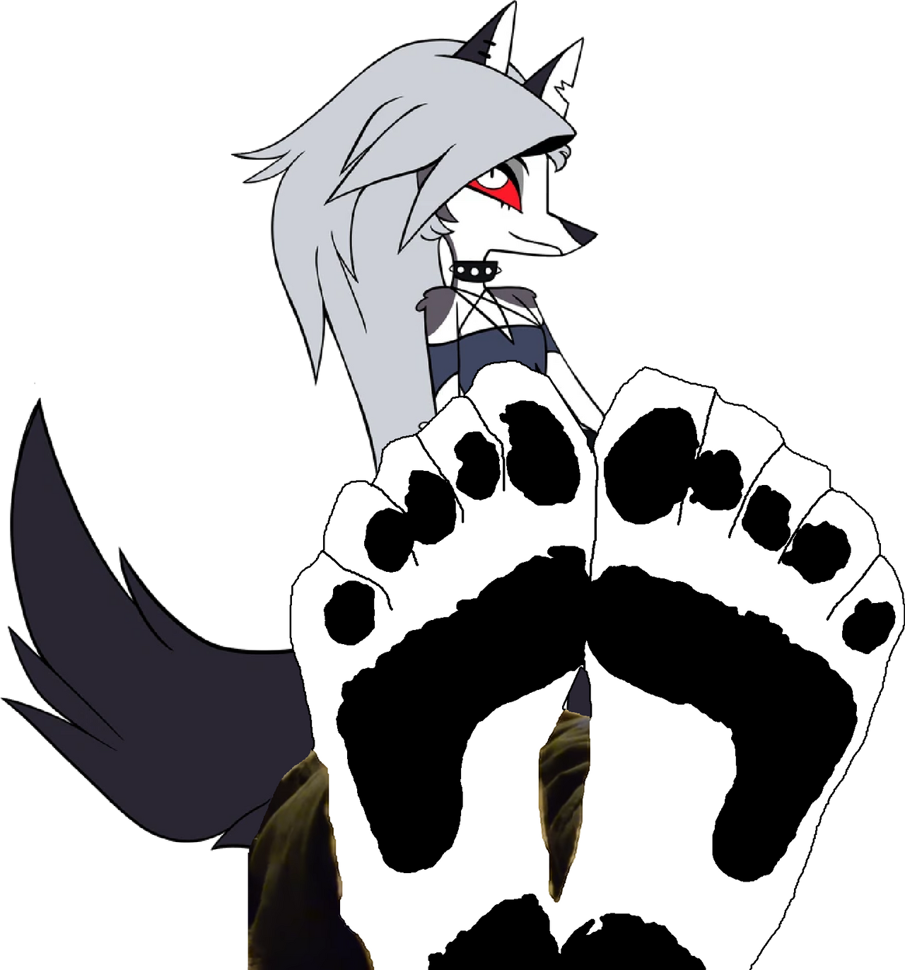 Pawed Loona's Realistic Pawed Feet by DecluciveMario2842 on DeviantArt