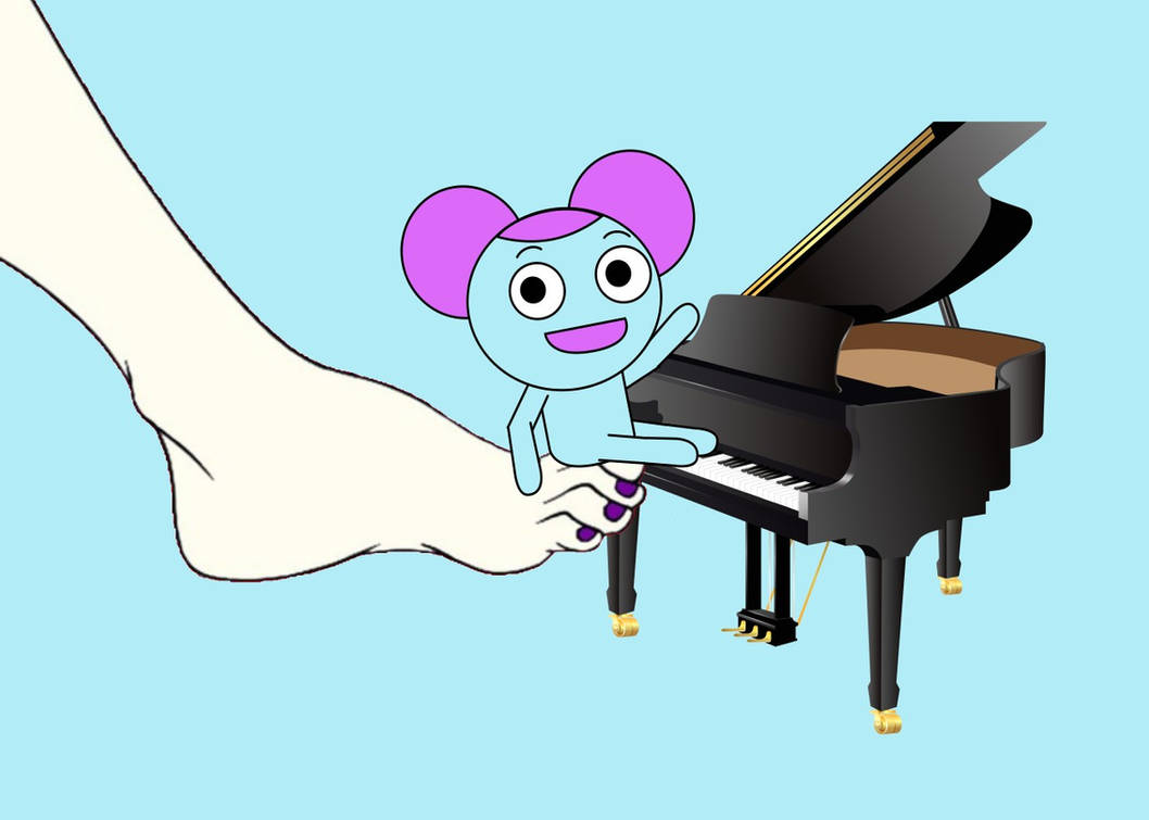 Pibby Playing the Piano With Her Feet by DecluciveMario2842 on DeviantArt