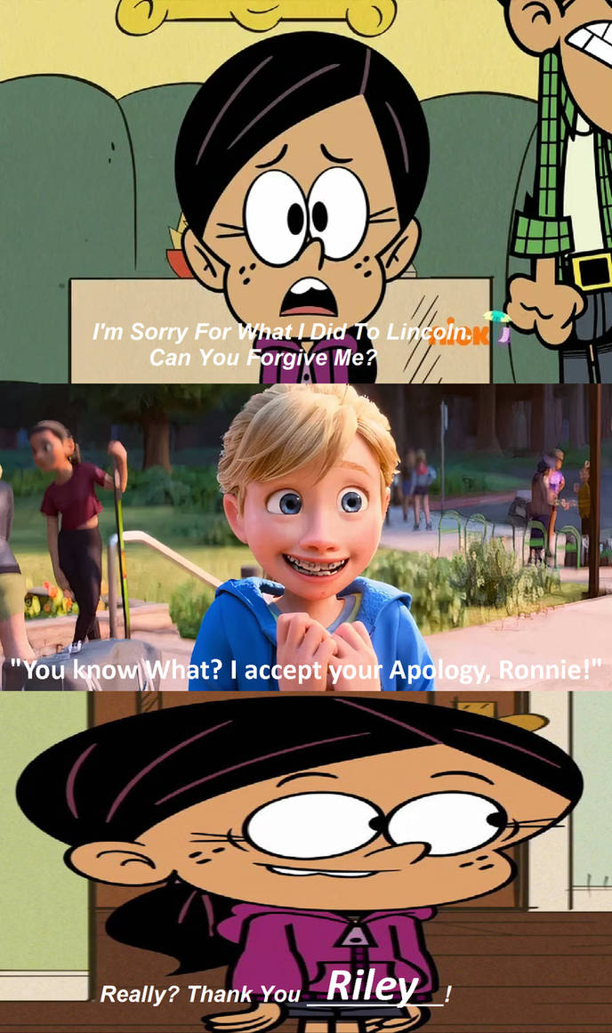 Riley Andersen accepts Ronnie Anne's Apology by DecluciveMario2842 on ...