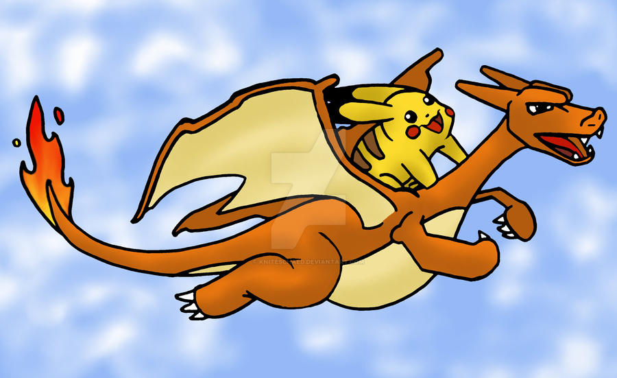 Charizard and Pikachu by Kniteschaed on DeviantArt