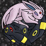 Yin-Yang: Espeon + Umbreon