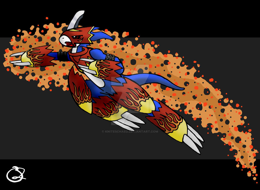Flamedron Flamedramon by Kniteschaed on DeviantArt