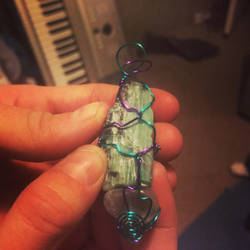 Crystal wire wrap