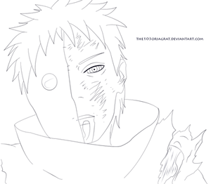 obito 637 lineart by The-103