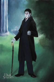 Barnabus Collins Courtyard Protrait