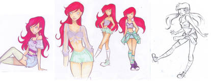 DH: Ariel: early concept sketches