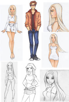 Scott Summers: certified loser sketch dump