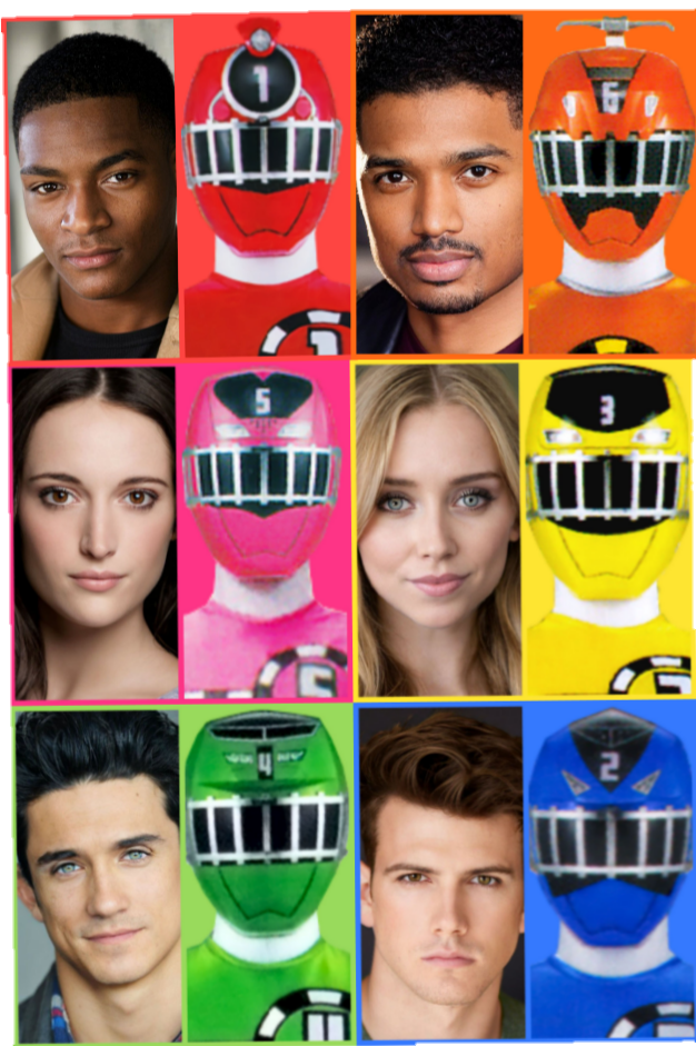 Power Rangers Rail Strike Cast by Eoin777 on DeviantArt