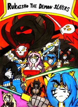 Rukaisho The Demon Slayers Front cover