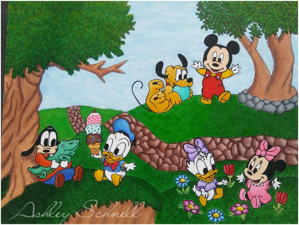 Disney painting by spankydee on DeviantArt