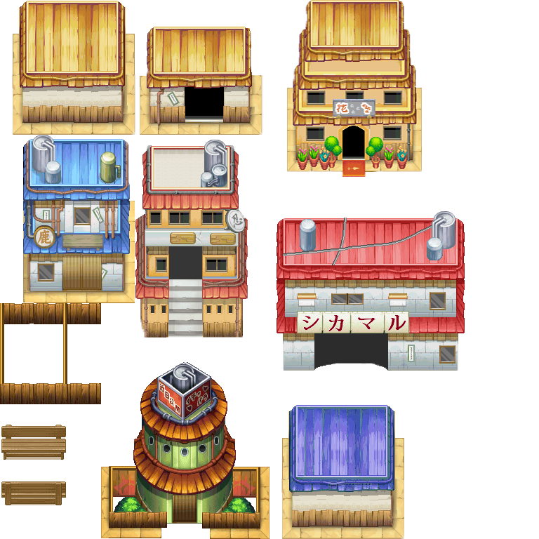 Naruto Compound Layout Naruto tilesets 3 by DrageXD on DeviantArt