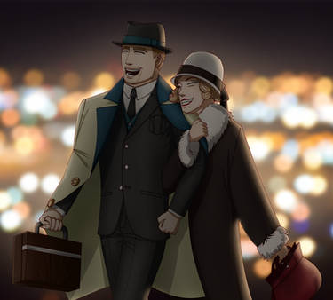 Dieselpunk Couple