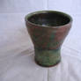 Copper Raku Pot 2