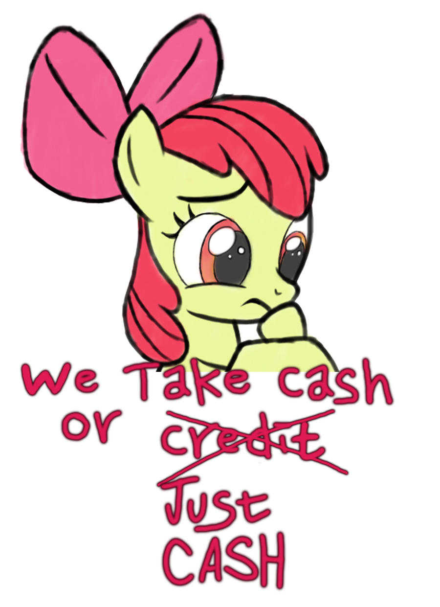 AppleBloom- For Those Who Take Cash Only