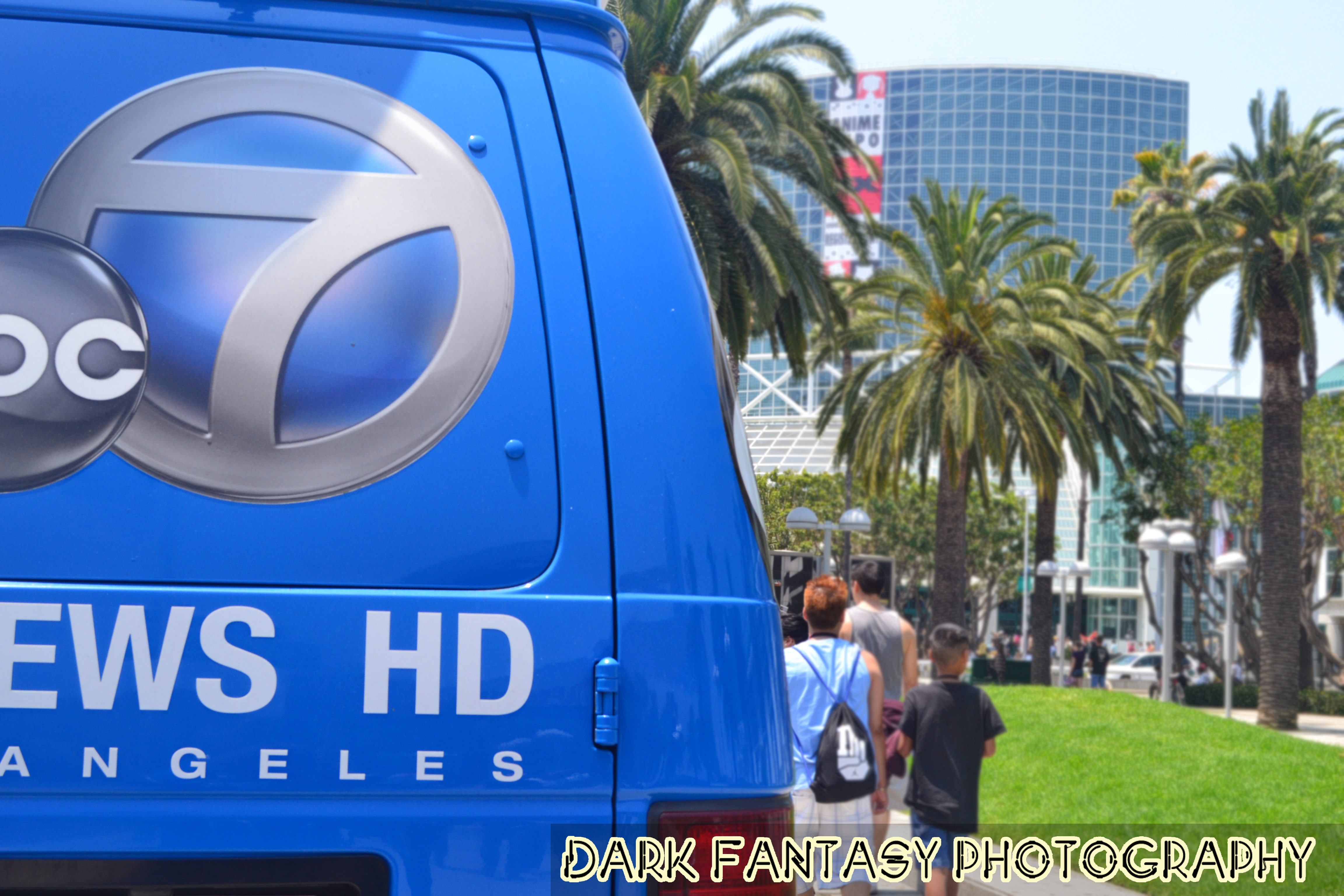 Channel ABC 7 News at Anime Expo 2013