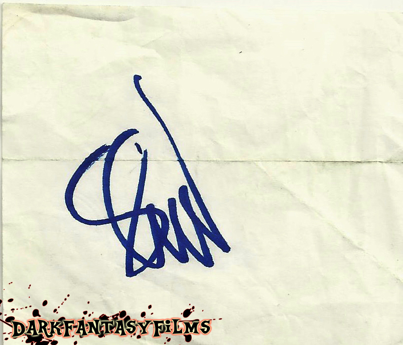 Seth Green's Autograph