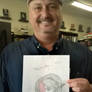 Obie Scott Wade with my Sketch of SheZow