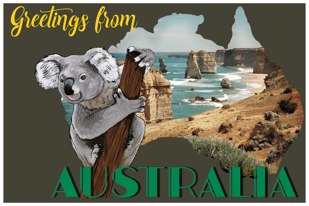 Australia Post Card Design By MadWolf16 On DeviantArt australia-post-card-design-by-madwolf16-on-deviantart